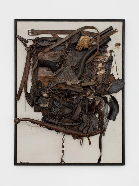 Nancy Grossman (b.1940) Purple Glass, 1966 assembl...