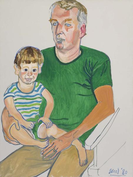 Alice Neel (1900-1984) Kevin and Andy, 1980 oil on...