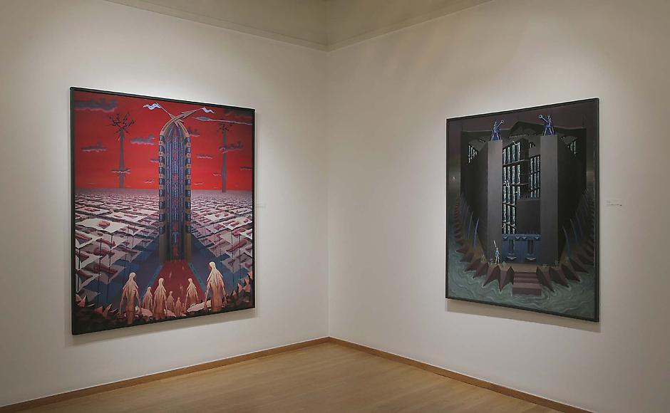 Installation Views - Irving Norman - October 30 – December 20, 2008 - Exhibitions