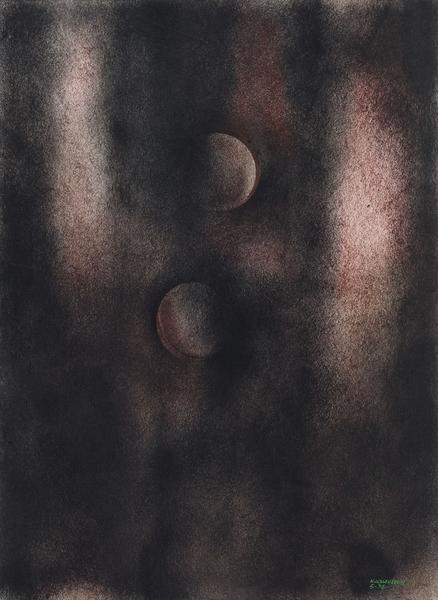 Norman Lewis (1909-1979) Lights XI, 1974 oil on pa...