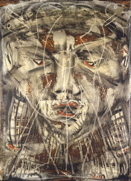 Alfonso Ossorio (1916–1990) Self Portrait- W...