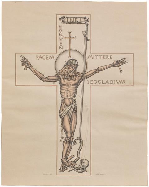 Alfonso Ossorio (1916–1990) Crucifix, 1942 i...