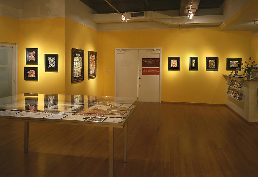 Installation Views - Alfonso Ossorio: The Child Returns, 1950 - Philippines, Expressionist Paintings on Paper - November 5, 1998 – January 9, 1999 - Exhibitions