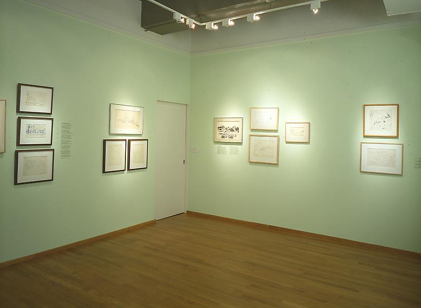 Installation Views - Fairfield Porter : Drawings and Poetry - June 8 – August 25, 1995 - Exhibitions