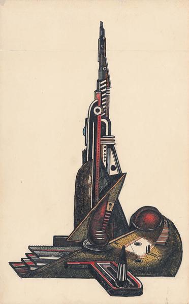 Theodore Roszak (1907-1981) Untitled, c.1932 ink a...
