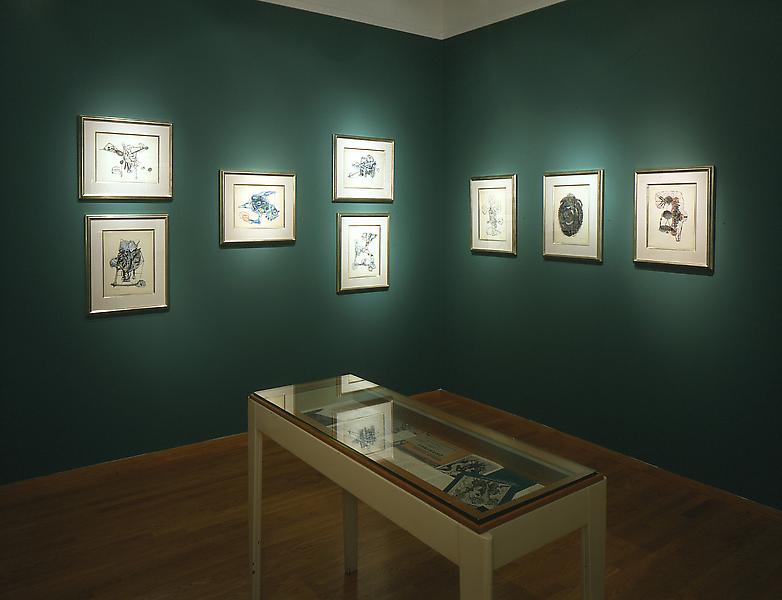 Installation Views - Charles Seliger: Biomorphic Drawings, 1944-1947 - June 5 – August 22, 1997 - Exhibitions