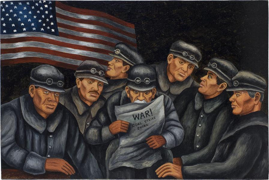 Harry Sternberg (1904-2001) Untitled (War! Coal St...