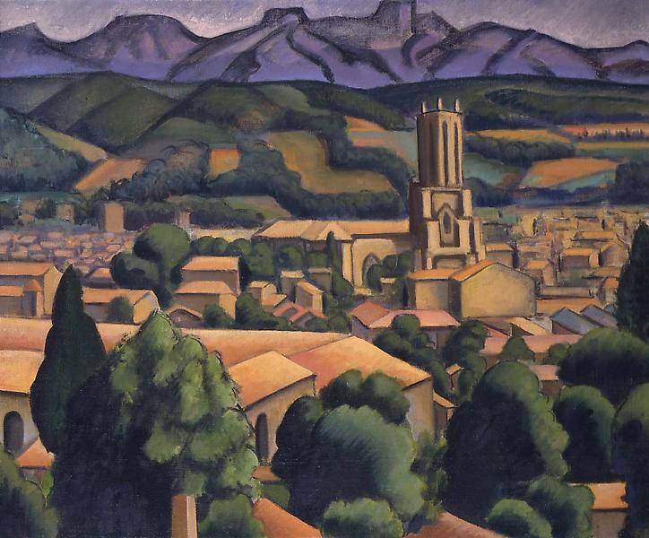 Provence Landscape, c.1929 oil on canvas 23"...