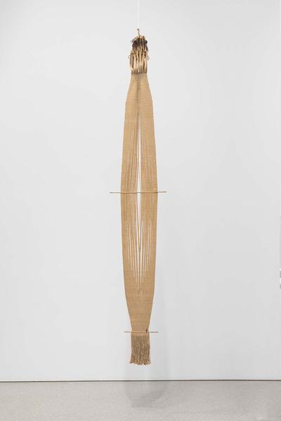 Untitled, c.1960 linen, feathers, twigs and wire 1...