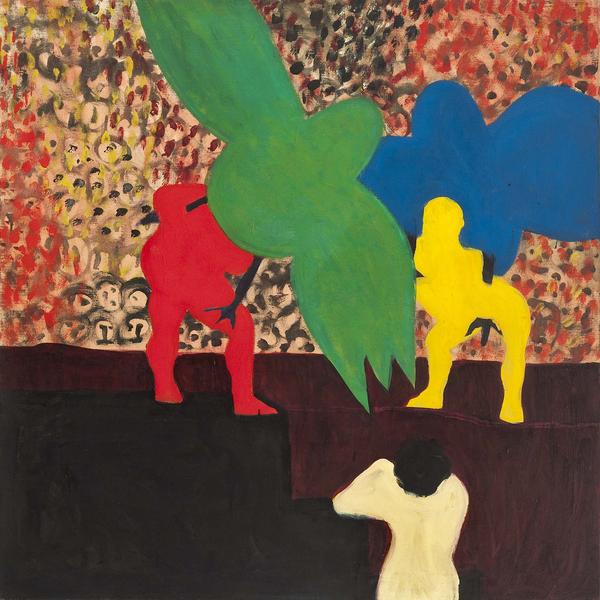 The Circus, 1963 oil on canvas 36 3/8" x 36 3...