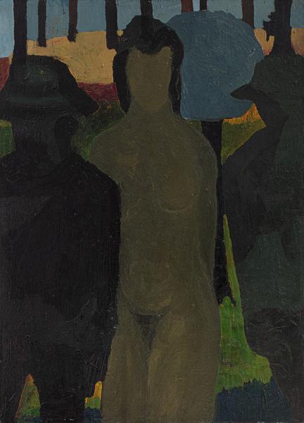 Untitled, 1959 oil on canvas 49" x 35 1/2&quo...