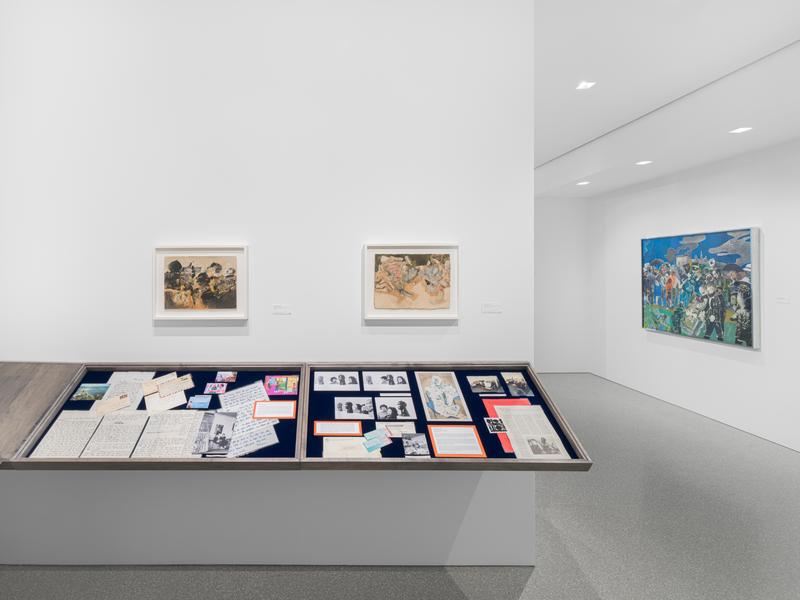 Installation Views - Romare Bearden & Nancy Grossman: Collage in Dialogue - September 5 – November 9, 2024 - Exhibitions