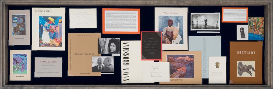 Installation Views - Romare Bearden & Nancy Grossman: Collage in Dialogue - September 5 – November 9, 2024 - Exhibitions