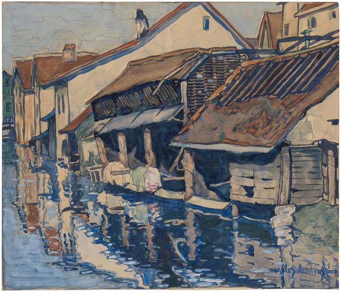 Hale Woodruff (1900–1980) Les Bords de l'...