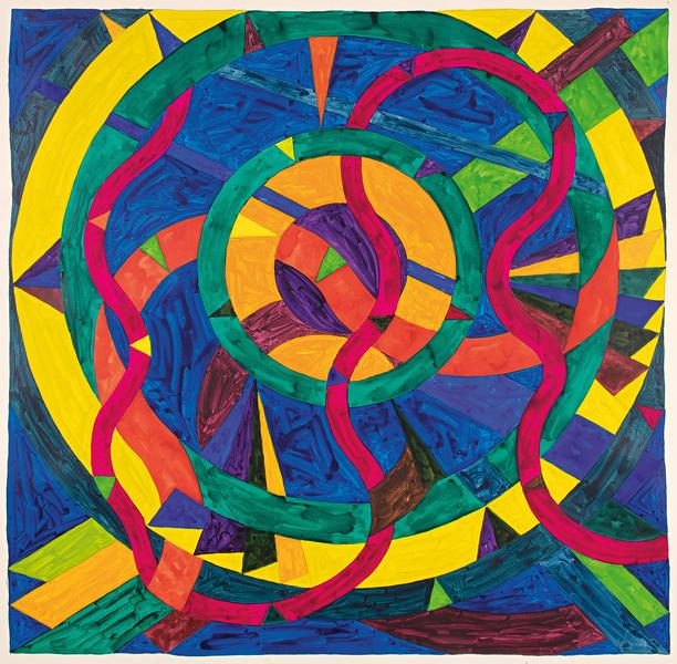 William T. Williams (b.1942) Big Coat, 1970 acryli...