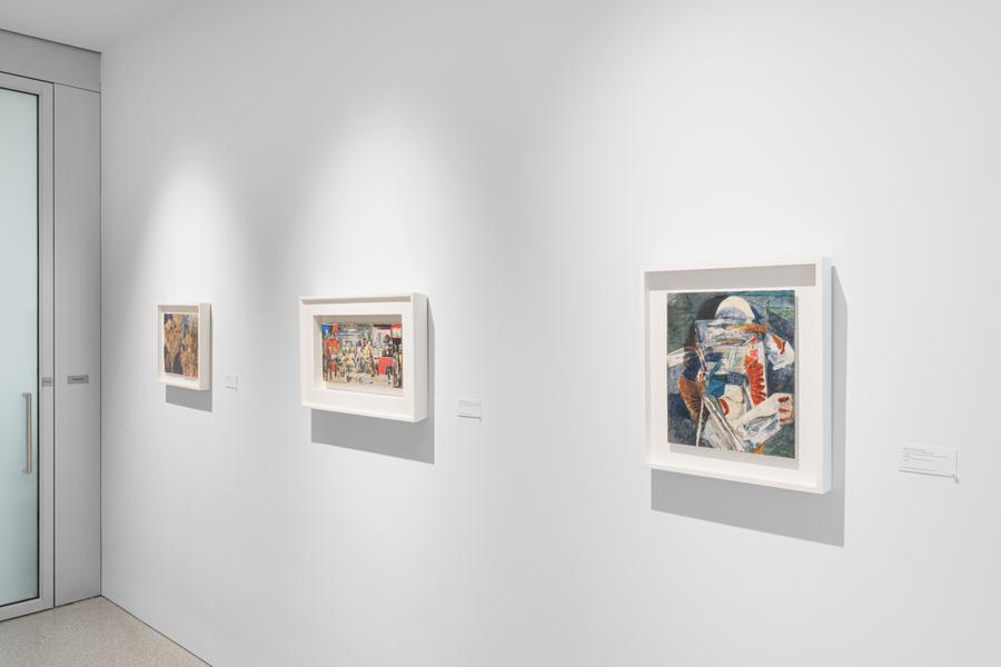 Installation Views - Romare Bearden & Nancy Grossman: Collage in Dialogue - September 5 – November 9, 2024 - Exhibitions