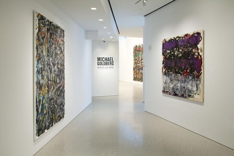 Installation Views - Michael Goldberg: Making His Mark Paintings and Drawings, 1985-2005 - January 17 – March 14, 2015 - Exhibitions