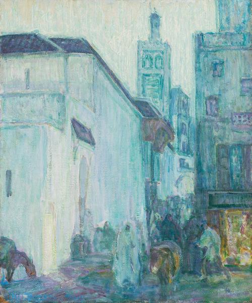 Henry Ossawa Tanner (1859–1937) Street Scene...