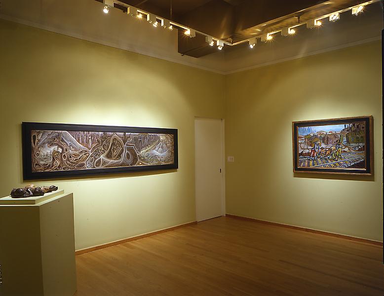 Installation Views - John Biggers: My America - November 4, 2004 – January 8, 2005 - Exhibitions